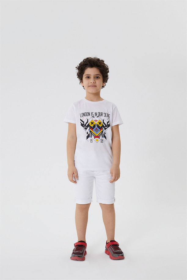ROBOT ERKEK ÇOCUK O YAKA T-SHIRT