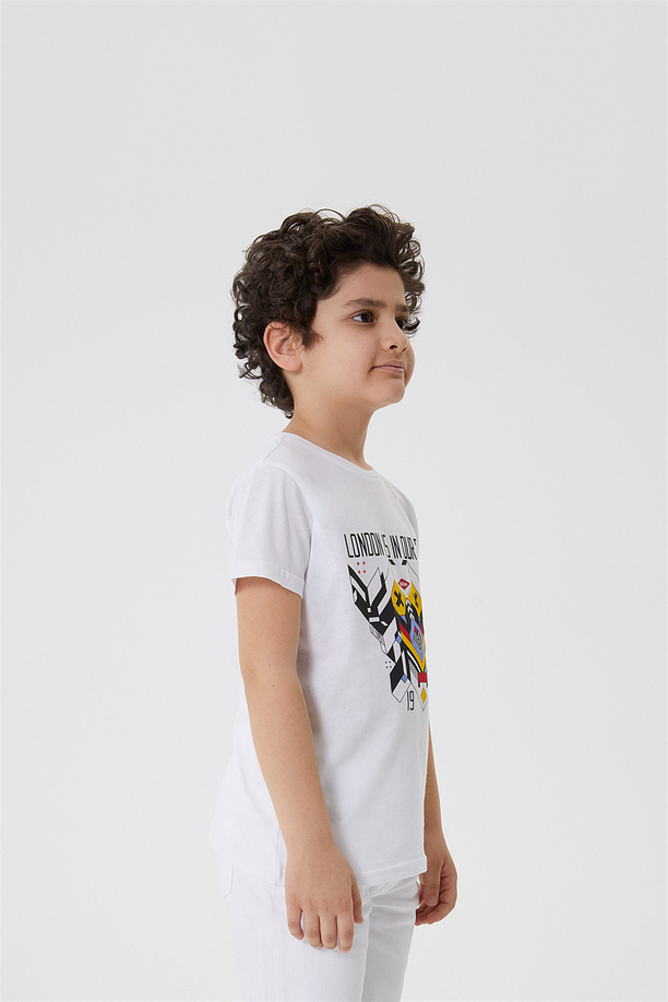 ROBOT ERKEK ÇOCUK O YAKA T-SHIRT