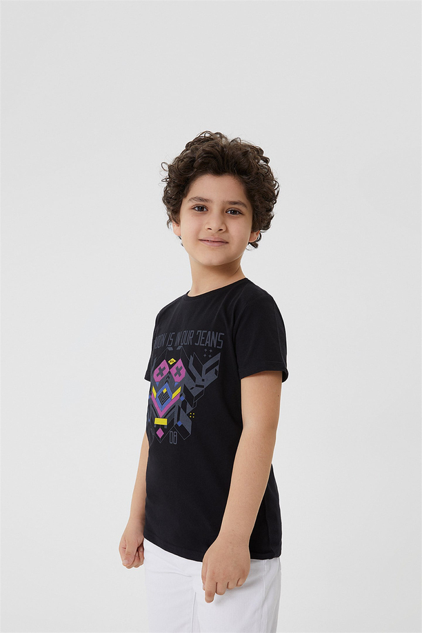 ROBOT ERKEK ÇOCUK O YAKA T-SHIRT