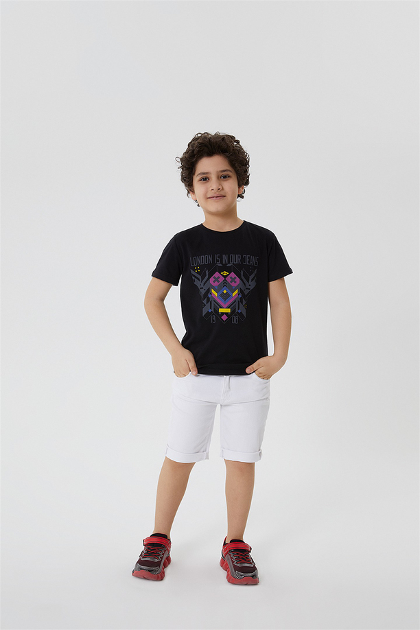 ROBOT ERKEK ÇOCUK O YAKA T-SHIRT