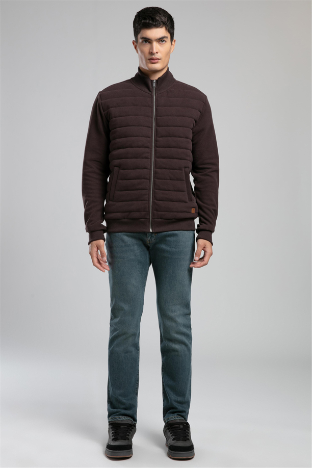 ROWENA ERKEK DİK YAKA FERM. SWEATSHIRT