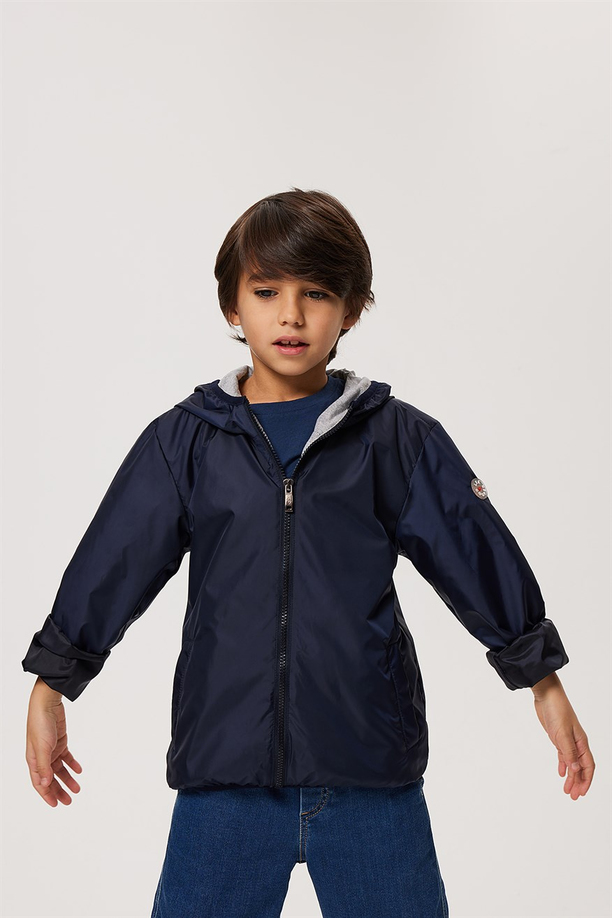 Sam Erkek Çocuk Yağmurluk Lacivert