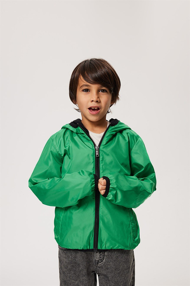 Sam Erkek Çocuk Yağmurluk Yeşil