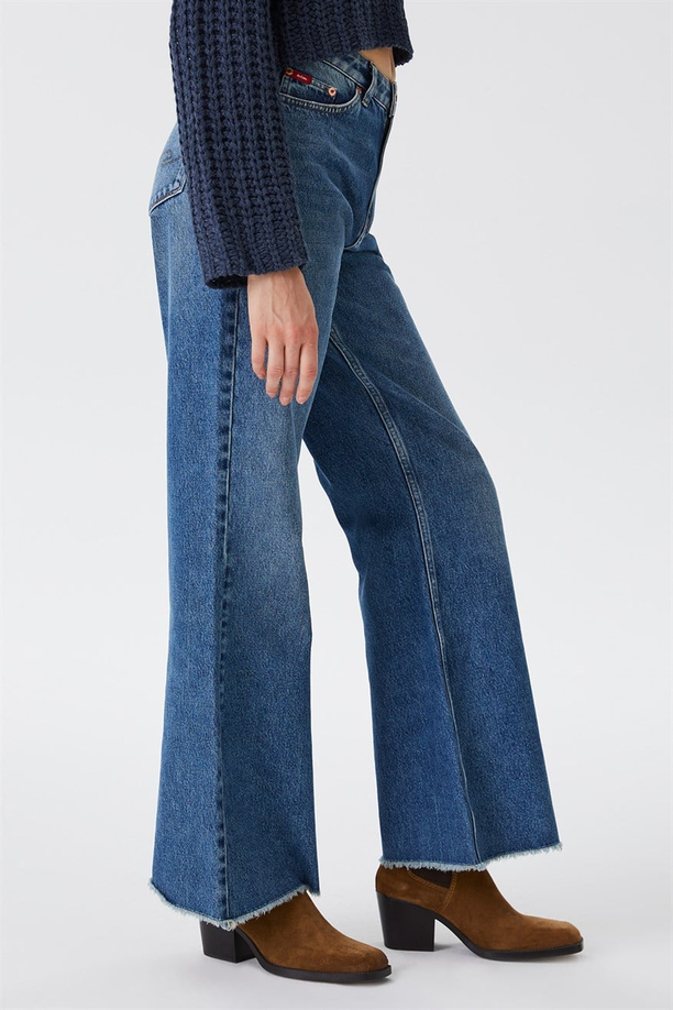 SANDY KADIN JEAN PANTOLON