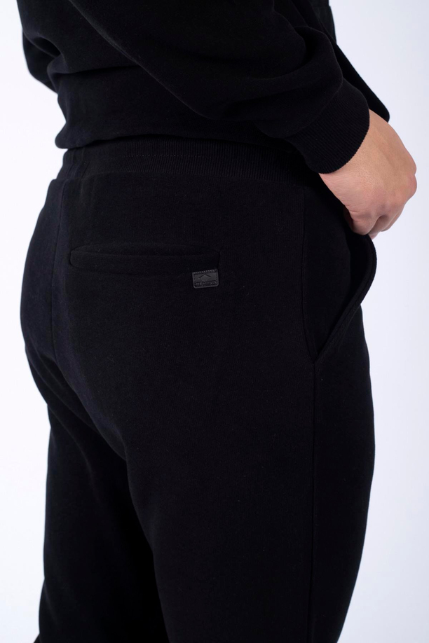 Serjo Erkek Eşofman Alt Siyah