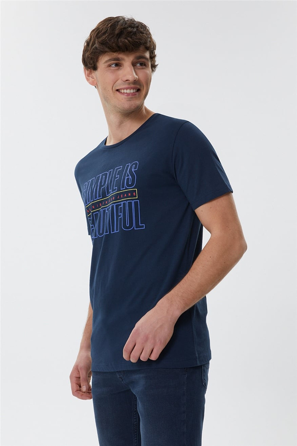 SIMPLE ERKEK O YAKA T-SHIRT