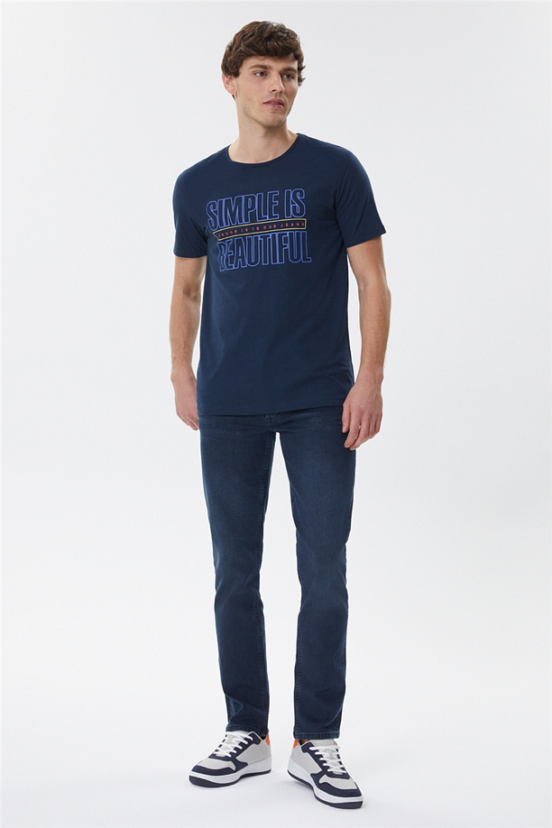 SIMPLE ERKEK O YAKA T-SHIRT