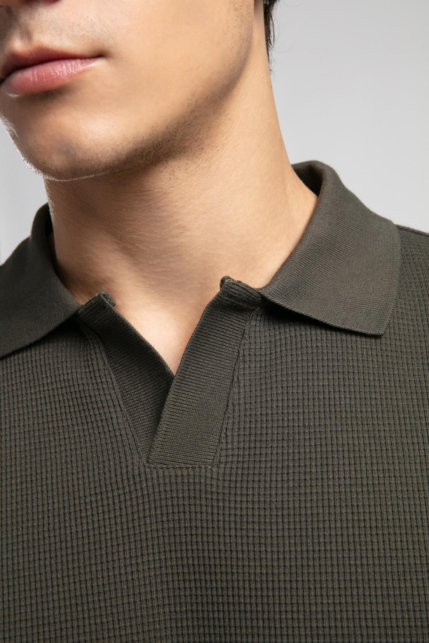 SIRIUS ERKEK POLO YAKA SWEATSHIRT