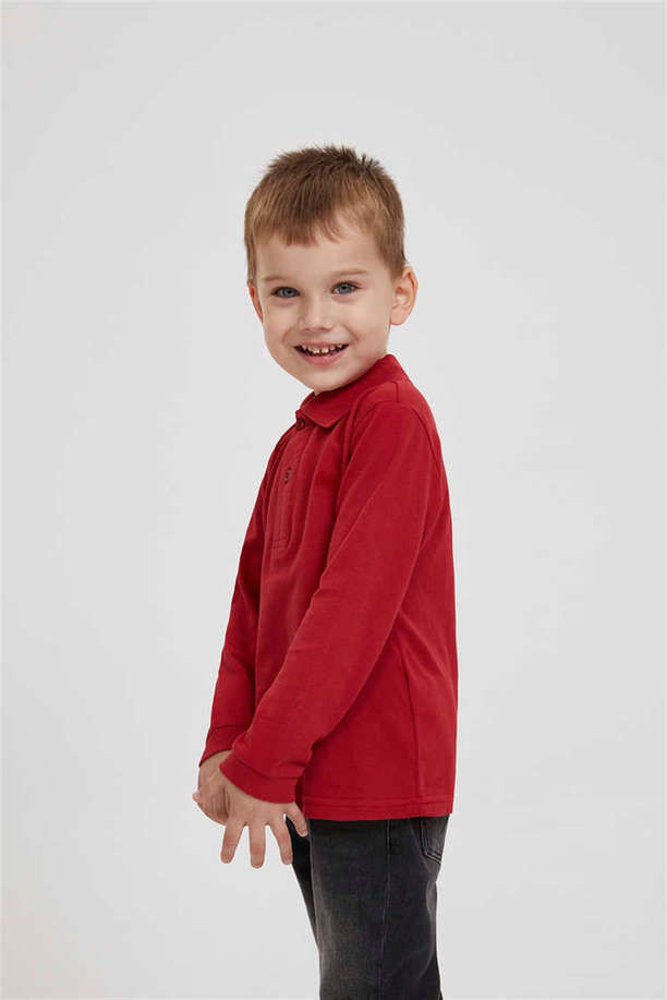 SOON ERKEK ÇOCUK PİKE POLO YAKA S-SHIRT