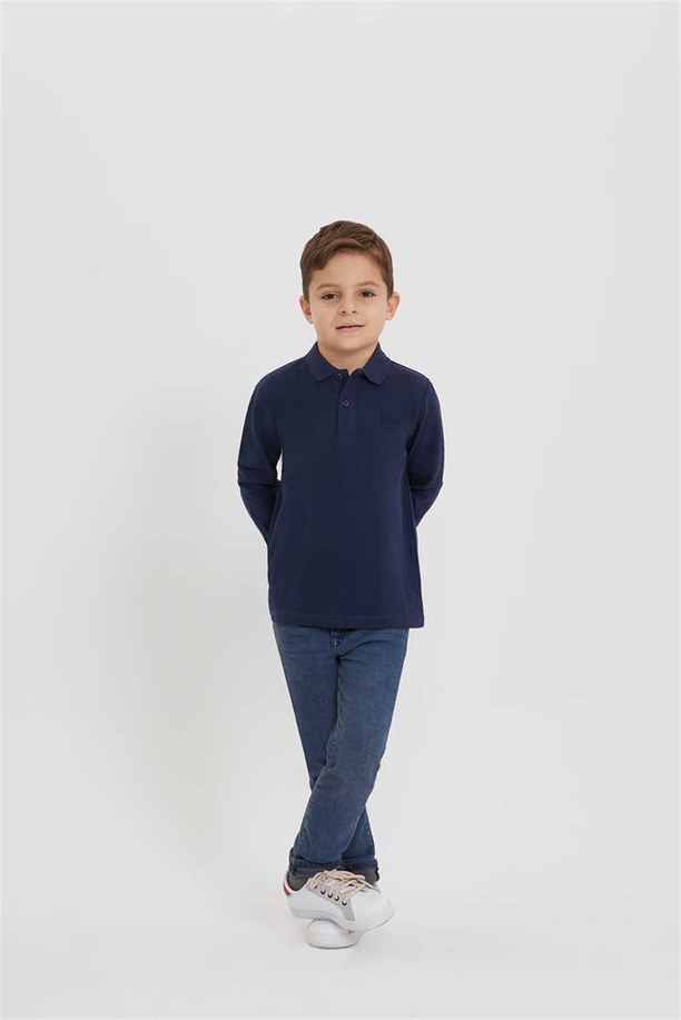 SOON ERKEK ÇOCUK PİKE POLO YAKA S-SHIRT