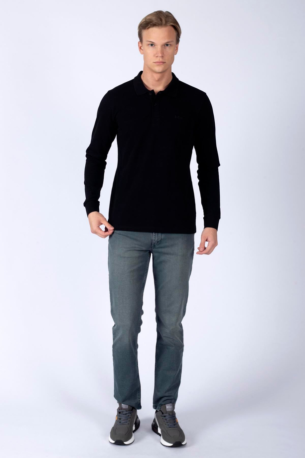 Soon Erkek U.Kol T-Shırt Siyah