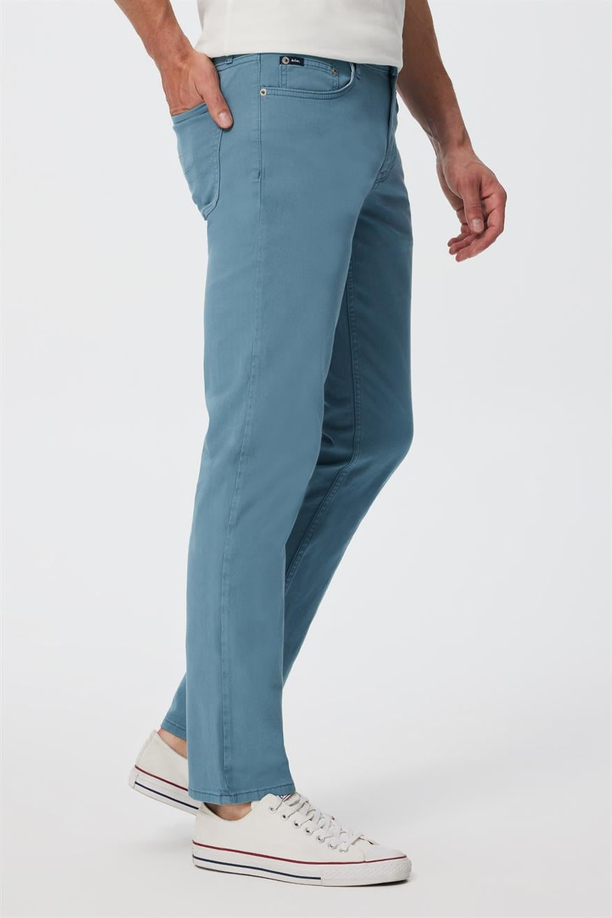 Stow Erkek Dokuma Pantolon İndigo