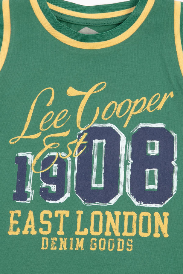 Summers Erkek Çocuk %100 Pamuk Atlet Yeşil