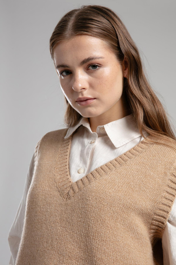 SUSANA KADIN V YAKA SÜVETER