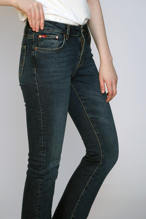 Susıe Kadın Jean Pantolon Roxy Cop Mıd