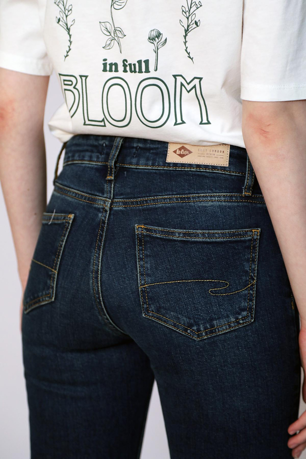Susıe Kadın Jean Pantolon Roxy Cop Mıd