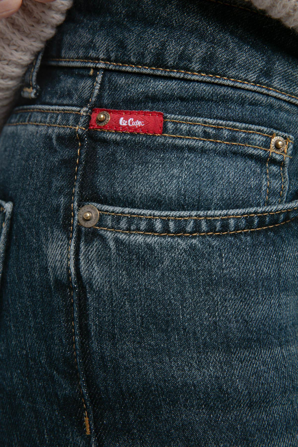 Susie Orta Bel Düz Kesim Düz Paça Easter Juniper Kadın Jean Pantolon