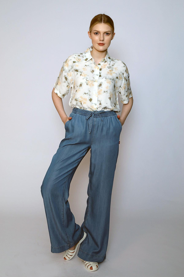 TERESA KADIN JEAN PANTOLON