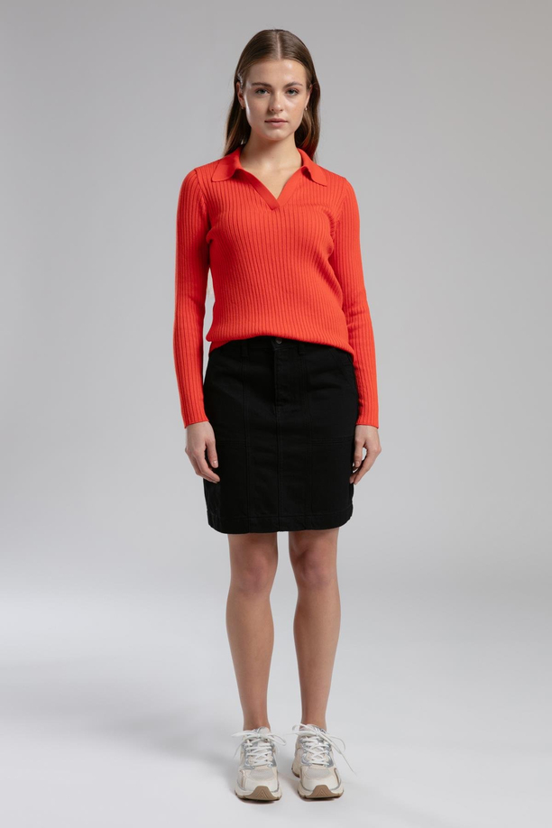 TIANA KADIN POLO YAKA KAZAK