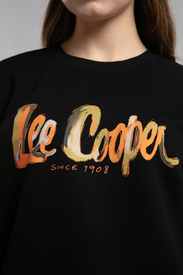 Tila Kadın O Yaka Sweatshirt Siyah