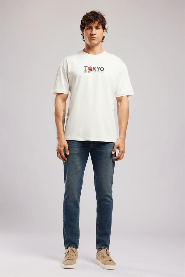 TOBIAS ERKEK O YAKA T-SHIRT