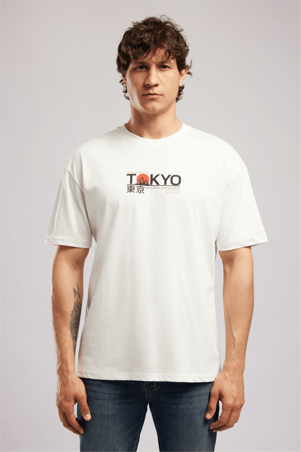 TOBIAS ERKEK O YAKA T-SHIRT