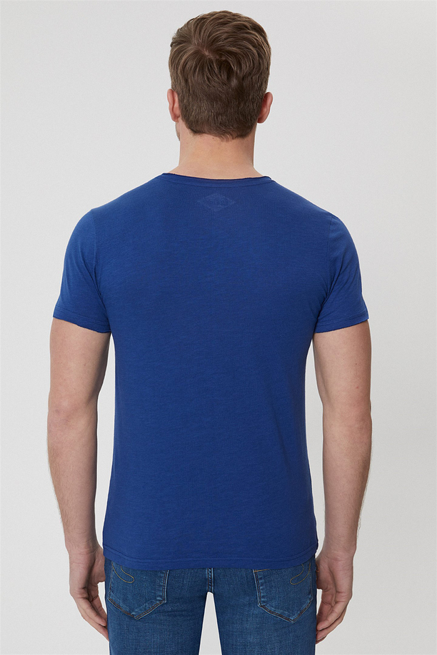 TYSON ERKEK KESİKLİ O YAKA T-SHIRT