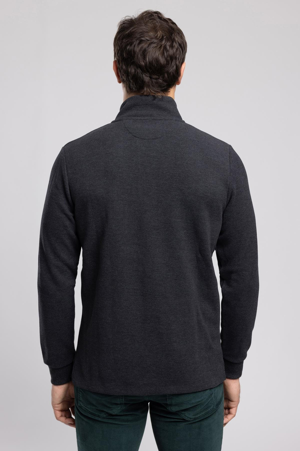 WESTORN ERKEK DİK YAKA SWEATSHIRT