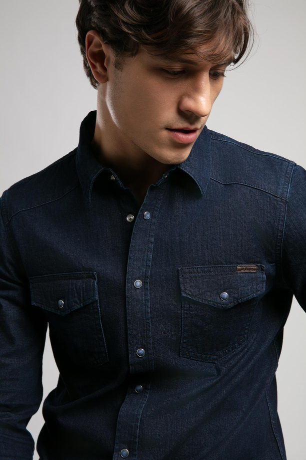 WORNER 3 ERKEK JEAN GÖMLEK