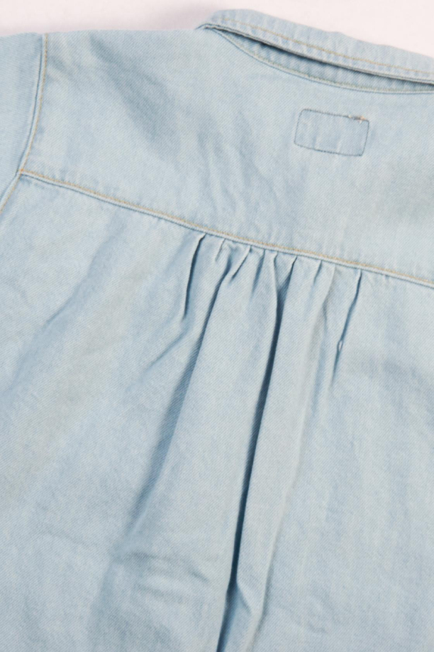 Zayn Kiz Çocuk %100 Pamuk Jean Elbise Denim