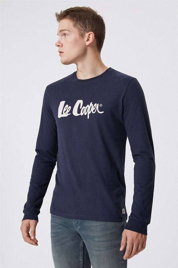 Zayne Erkek O Yaka U.Kol T-Shirt Lacivert