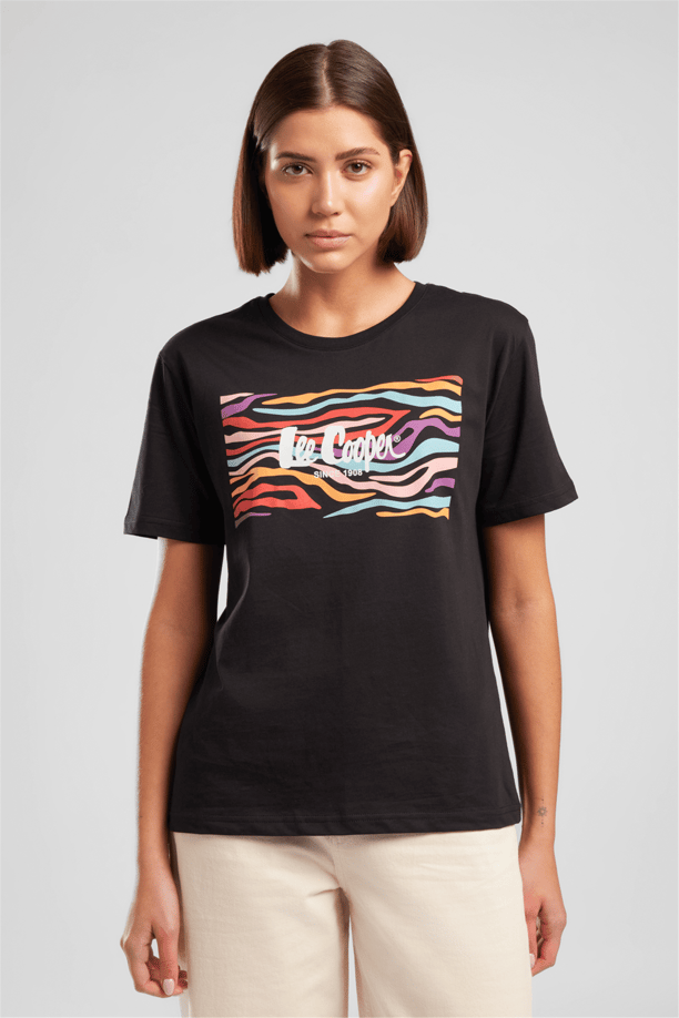 ZEBRARS KADIN O YAKA T-SHIRT