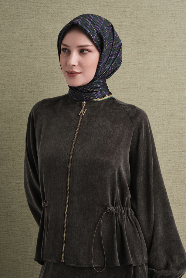 Armine Saf İpek Twill Eşarp 9626D 36