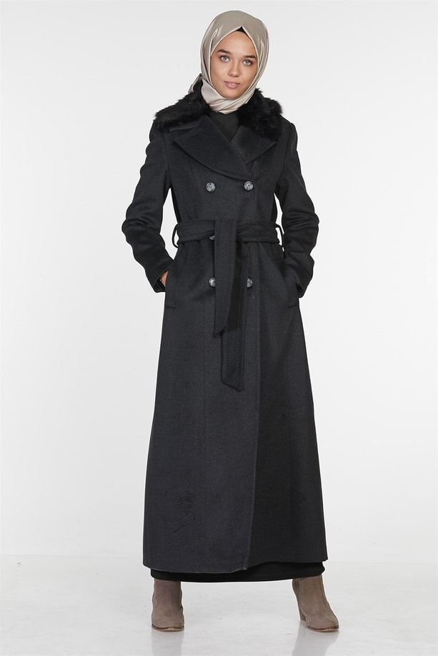 Armine Manto 18Ka8666 Antrasit