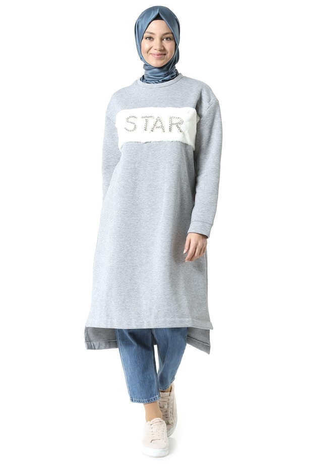 Armine Tunik 18Ka6015 Gri