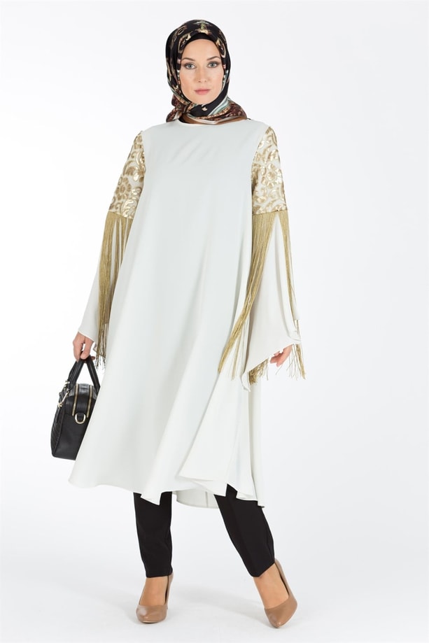 Armine Tunik 18Ya4666 Ekru