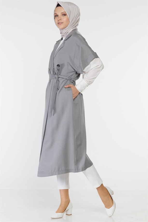 Armine Hırka 18Ya5719 Gri