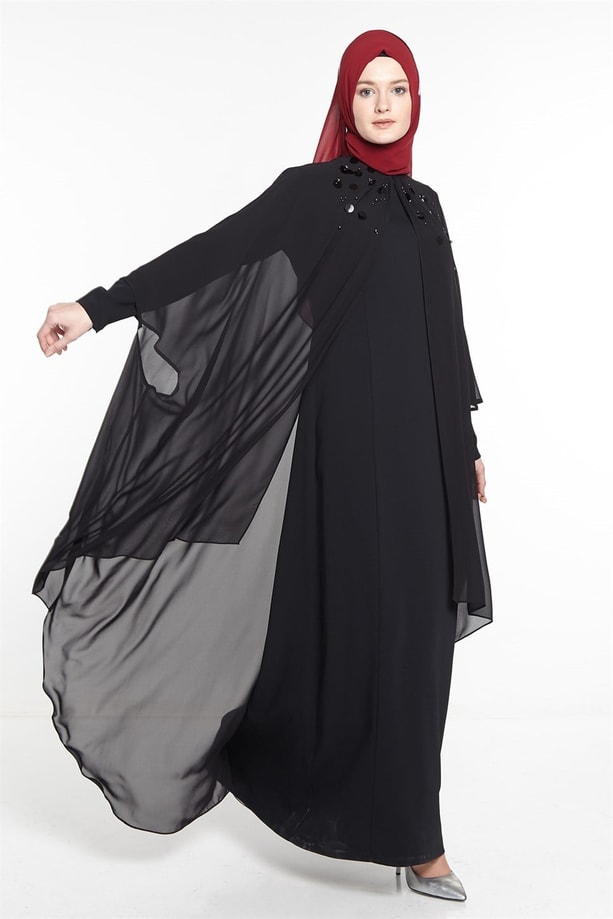 Armine Elbise 18Ya9566 Siyah