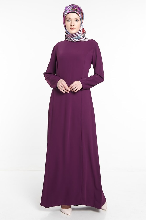 Armine Elbise 18Ya9594 Mürdüm