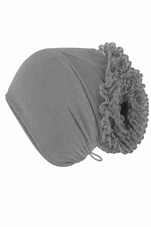 Topuzlu Comfort Fit BONE Koyu Gri