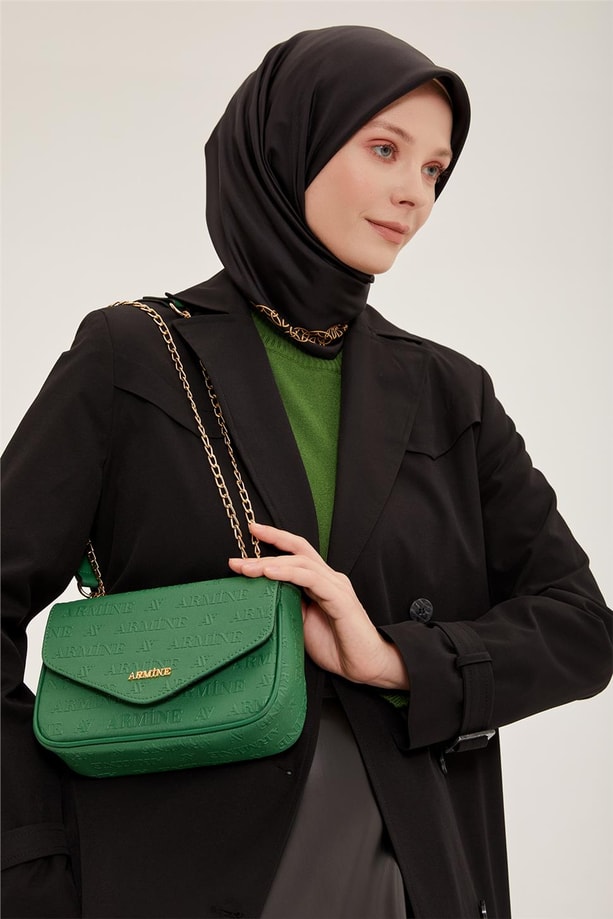 Armine Çanta 22KD7327-1 Koyu Yeşil