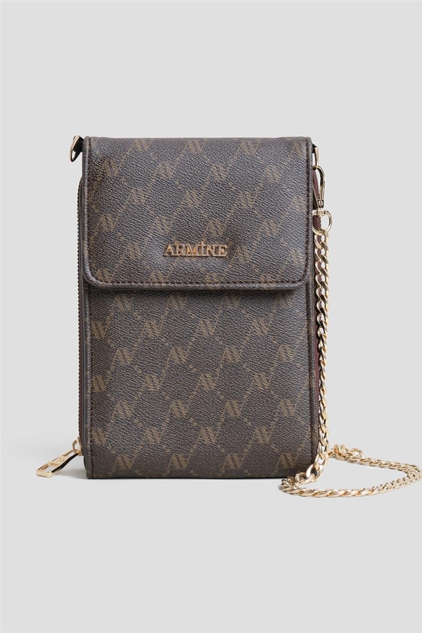 Armine El Çantası 23KD7266-7 Kahverengi