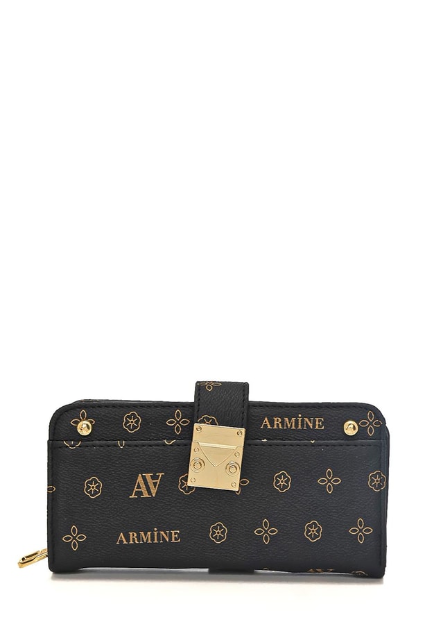 Armine Cüzdan 23YD7003-2 Siyah