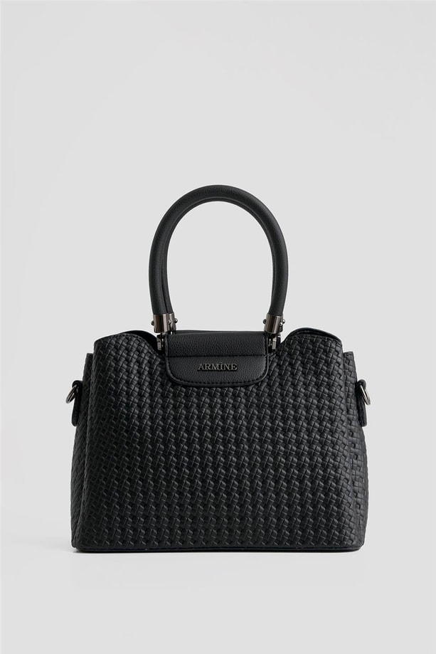 Armine Çanta Örgü 25YD7342 Siyah