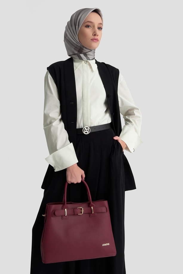 Armine Çanta Pia 25YD7395 Bordo