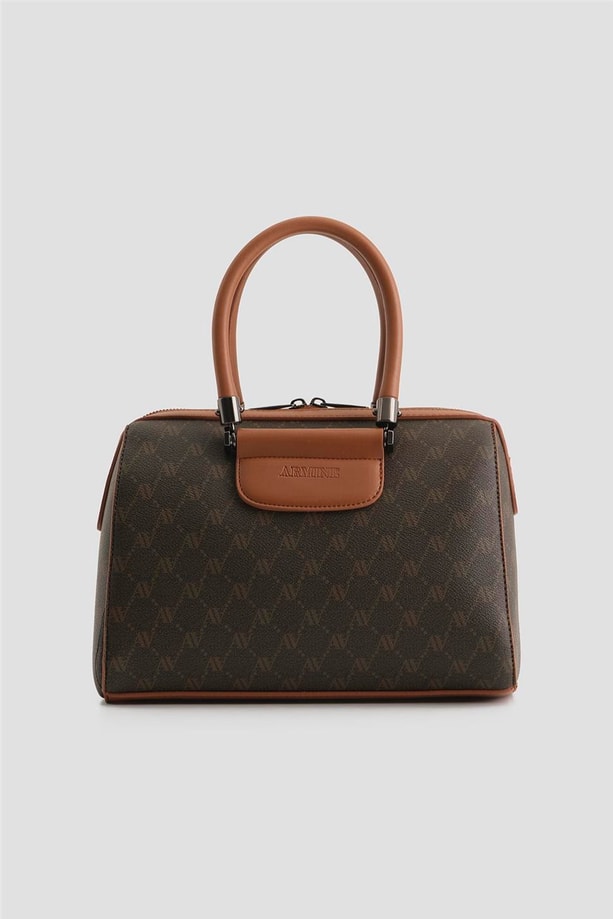 Armine Çanta Noktalı 25YD7396 Kahverengi