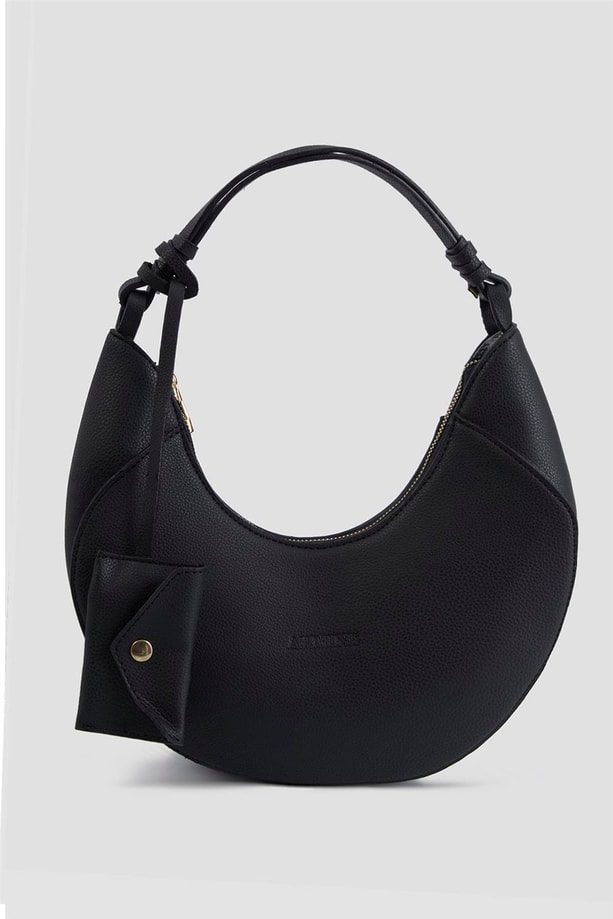 Armine Pia Deri Çanta 25YD7402 Siyah