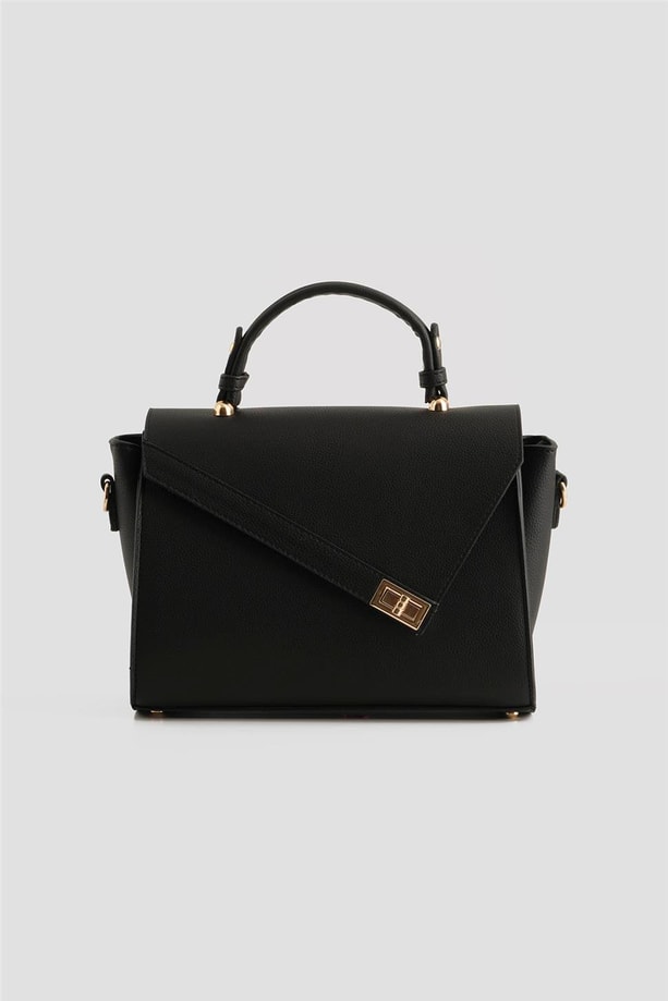 Armine Pia Deri Çanta 25YD7405 Siyah