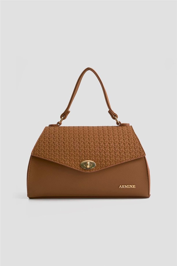 Armine Çanta Örgü 25YD7409 Taba
