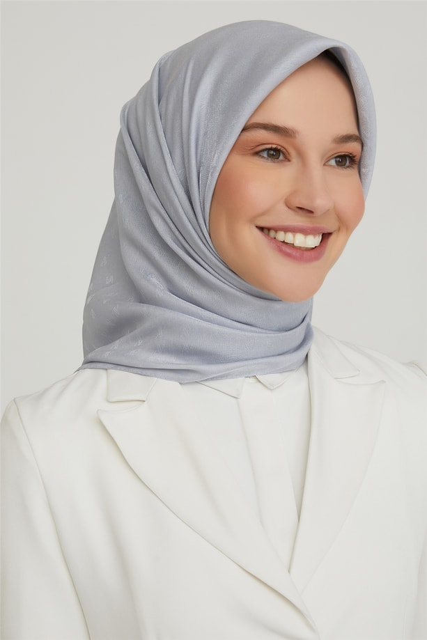 Armine Trend Poly Vıscon Eşarp 00Oa0444 Gümüş-Gümüş